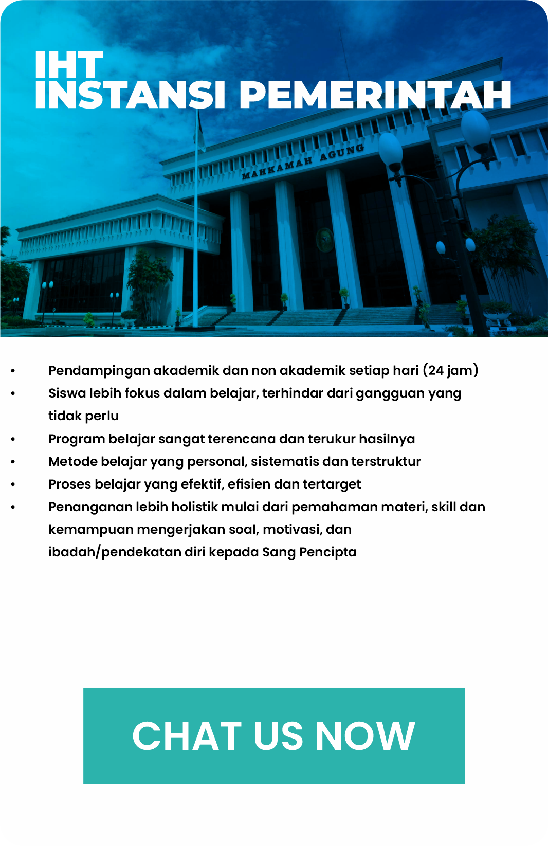 In House Training Instansi Pemerintah 