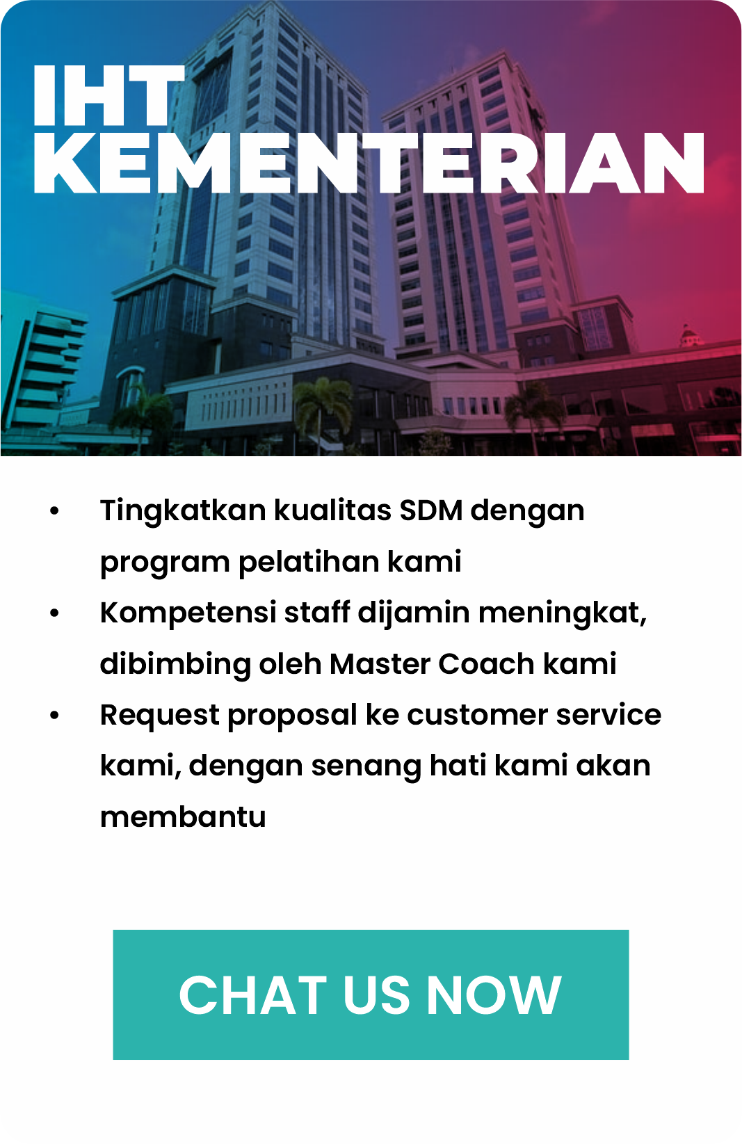 In House Training Kementerian 