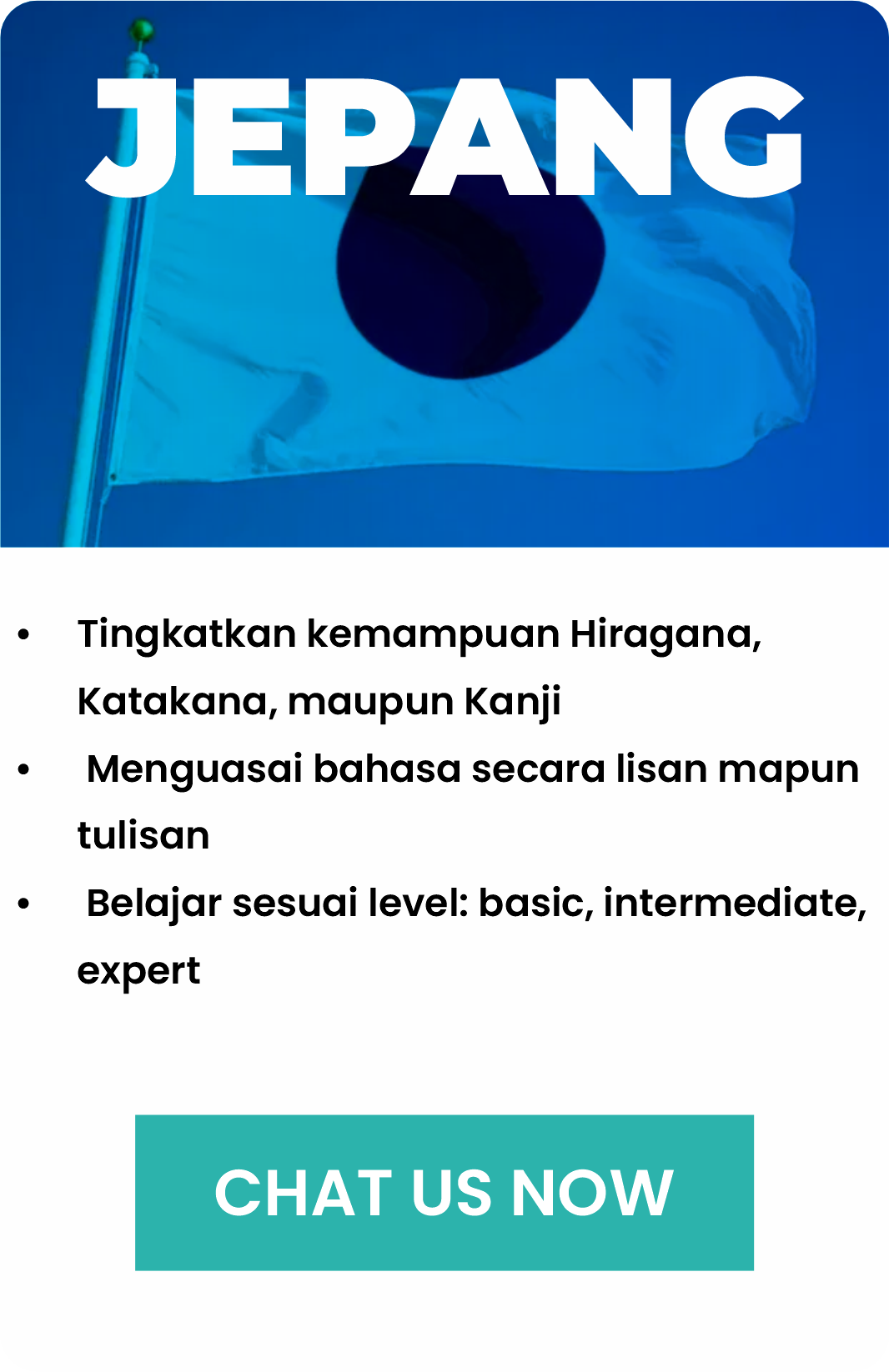 Les Privat Bahasa Jepang 