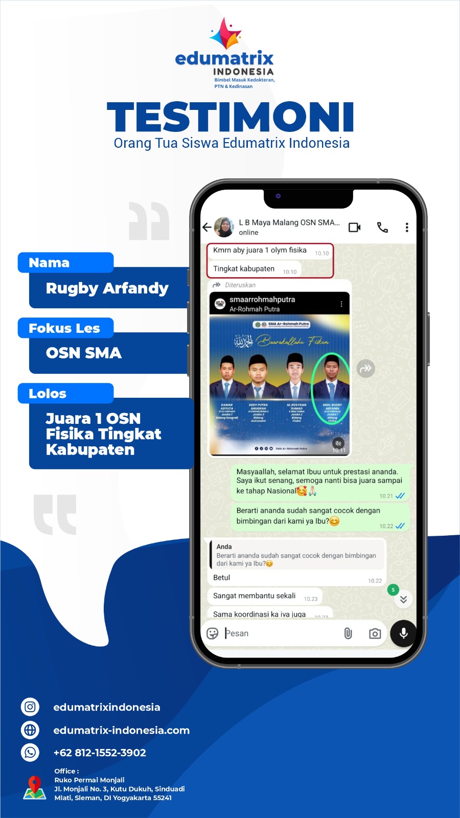 Success Story OSN SMA Success Story OSN SMA